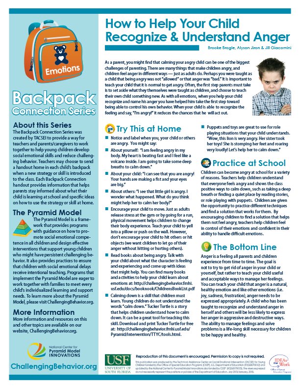 Emotions - How to Help Your Child Recognize and Understand Anger