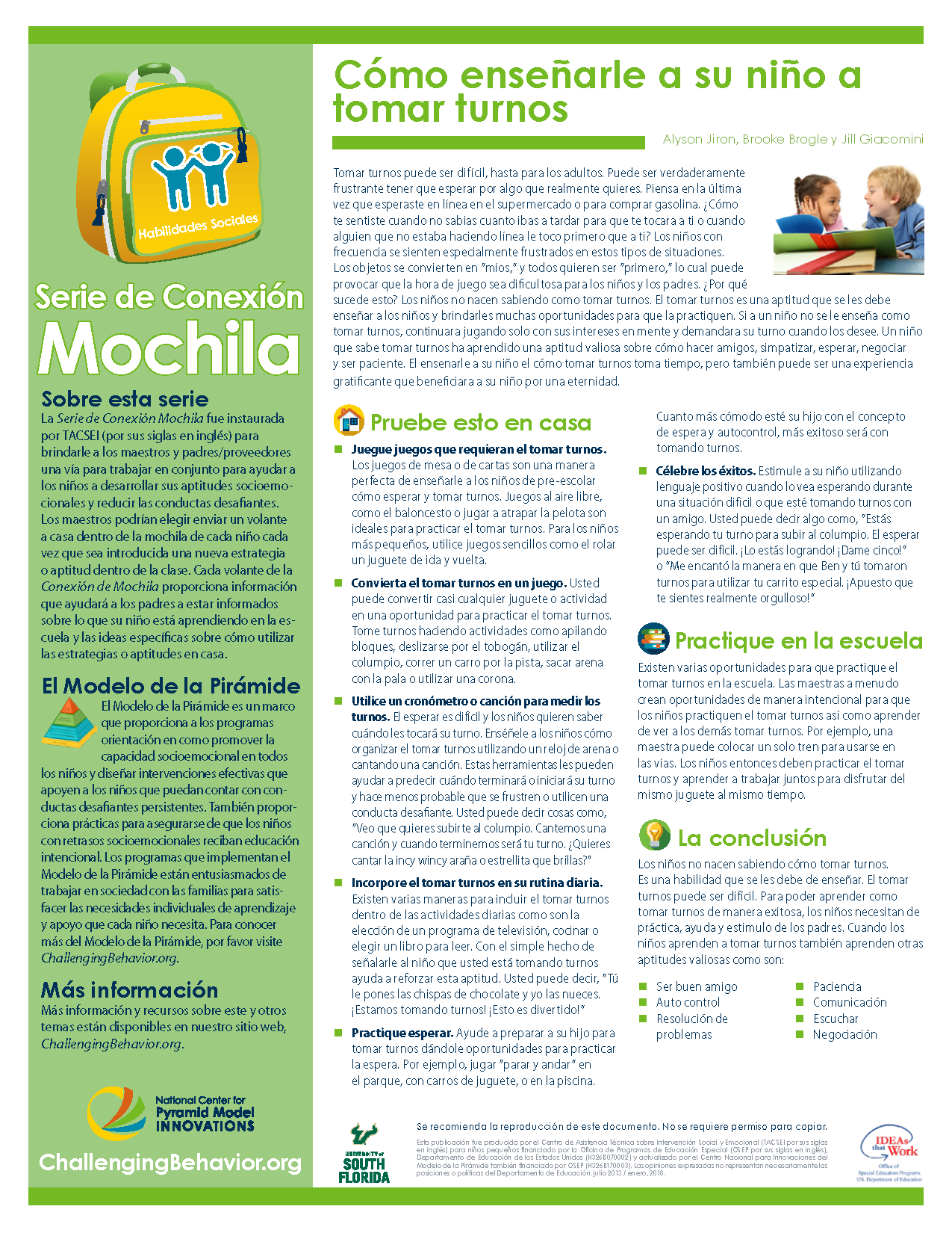 Social Skills - How to Teach Your Child to Take Turns (Spanish)