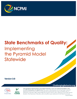 State Benchmarks of Quality: Implementing the Pyramid Model Statewide Cover image thumbnail
