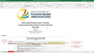 Data Entry Tutorial: State Leadership Benchmarks of Quality v2.0