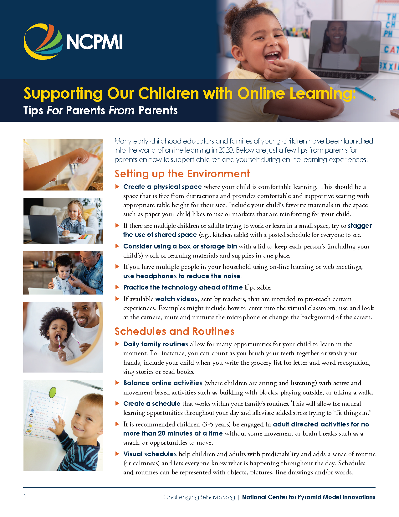 Supporting Our Children with Online Learning