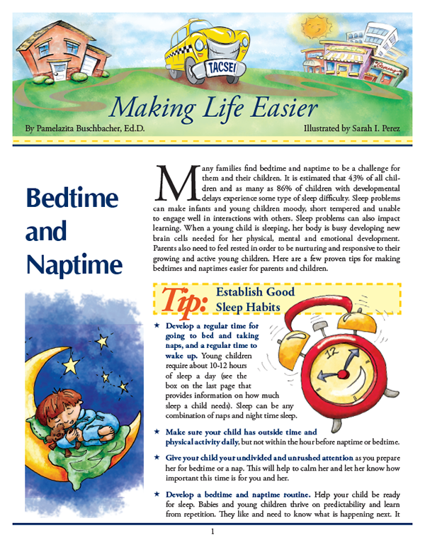 Making Life Easier: Bedtime and Naptime