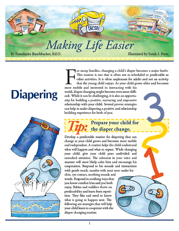 Making Life Easier: Diapering