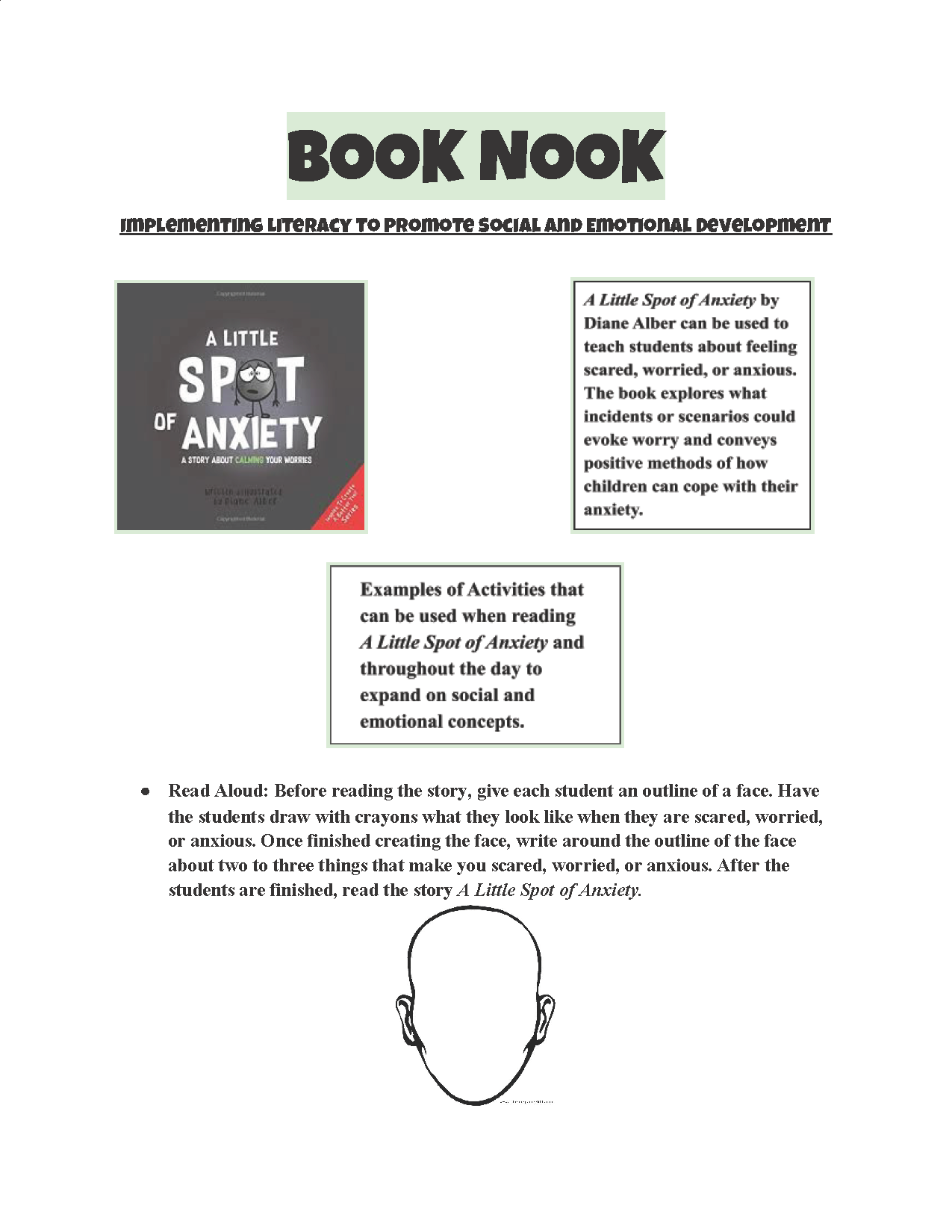 Book Nook: A Little Spot of Anxiety