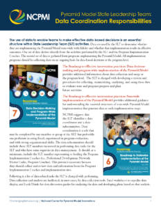 Data Coordinator Responsibilities State thumbnail