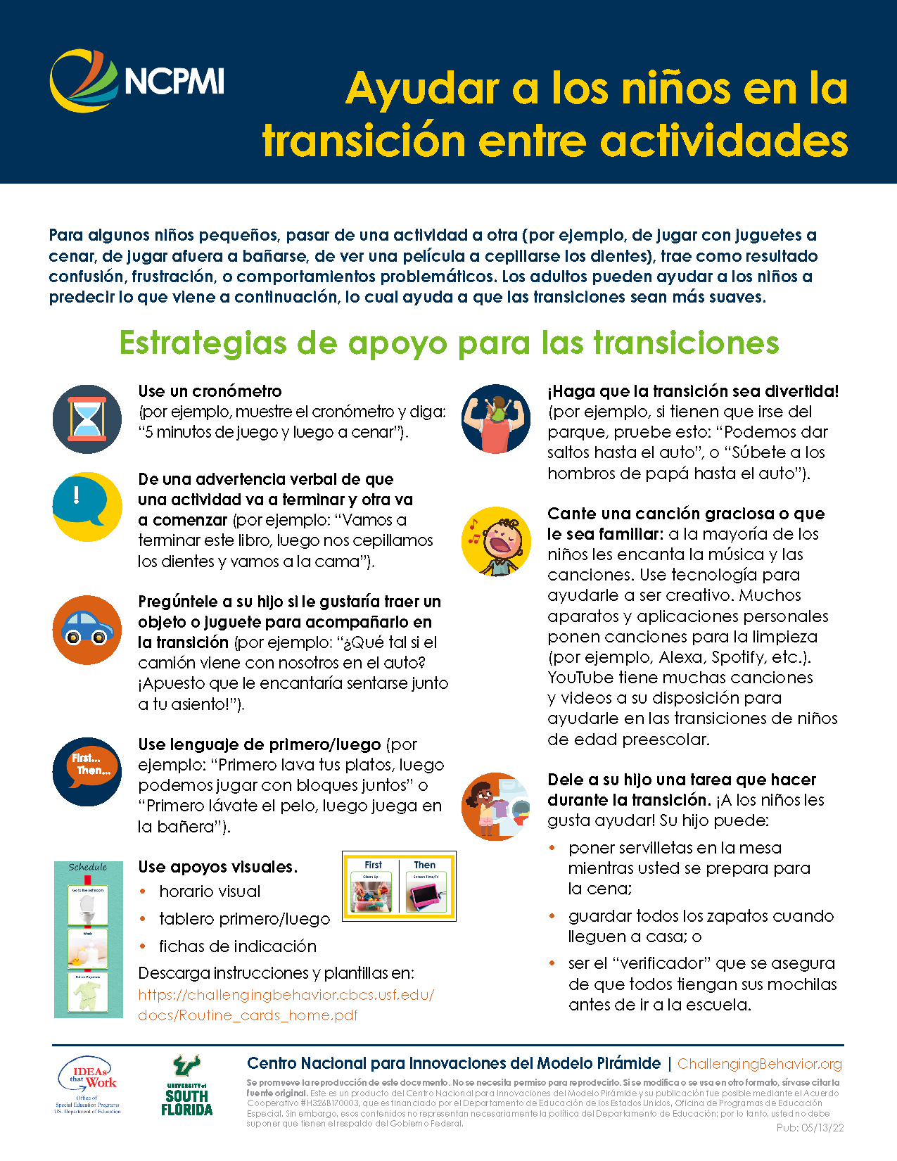 Helping Children Transition Between Activities Spanish thumbnail