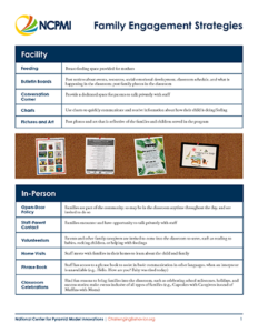 Family Engagement Strategies Handout Thumbnail