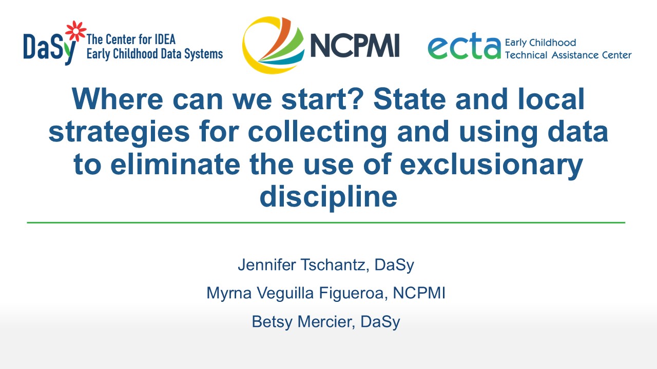 2024-12-11-Exclusionary Discipline Where can we start? State and local strategies for collecting and using data to eliminate the use of exclusionary discipline
