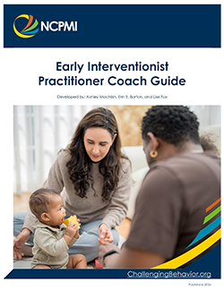 Early Interventionist Practitioner Coach Guide Cover page